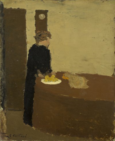 Woman in Black by Edouard Vuillard